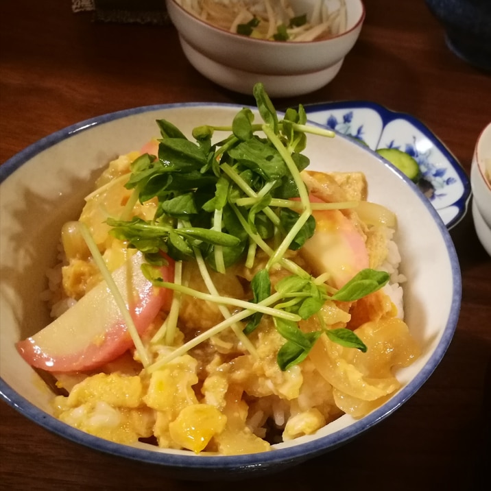めんつゆで味付け簡単!木の葉丼